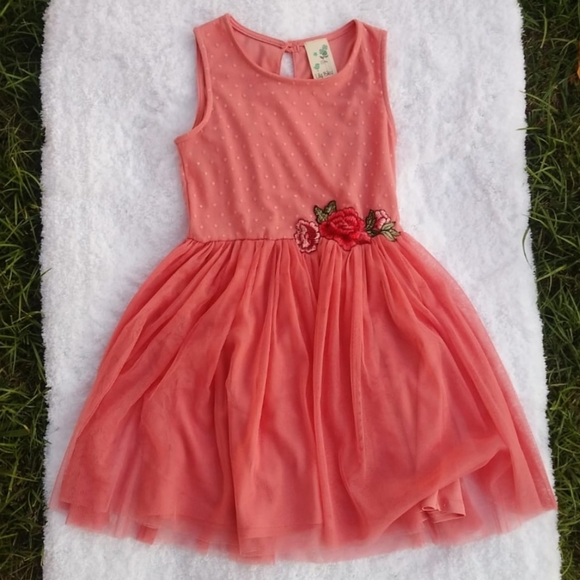 Lily Bleu Other - Lily Bleu - Coral Pink Sleeveless Dress